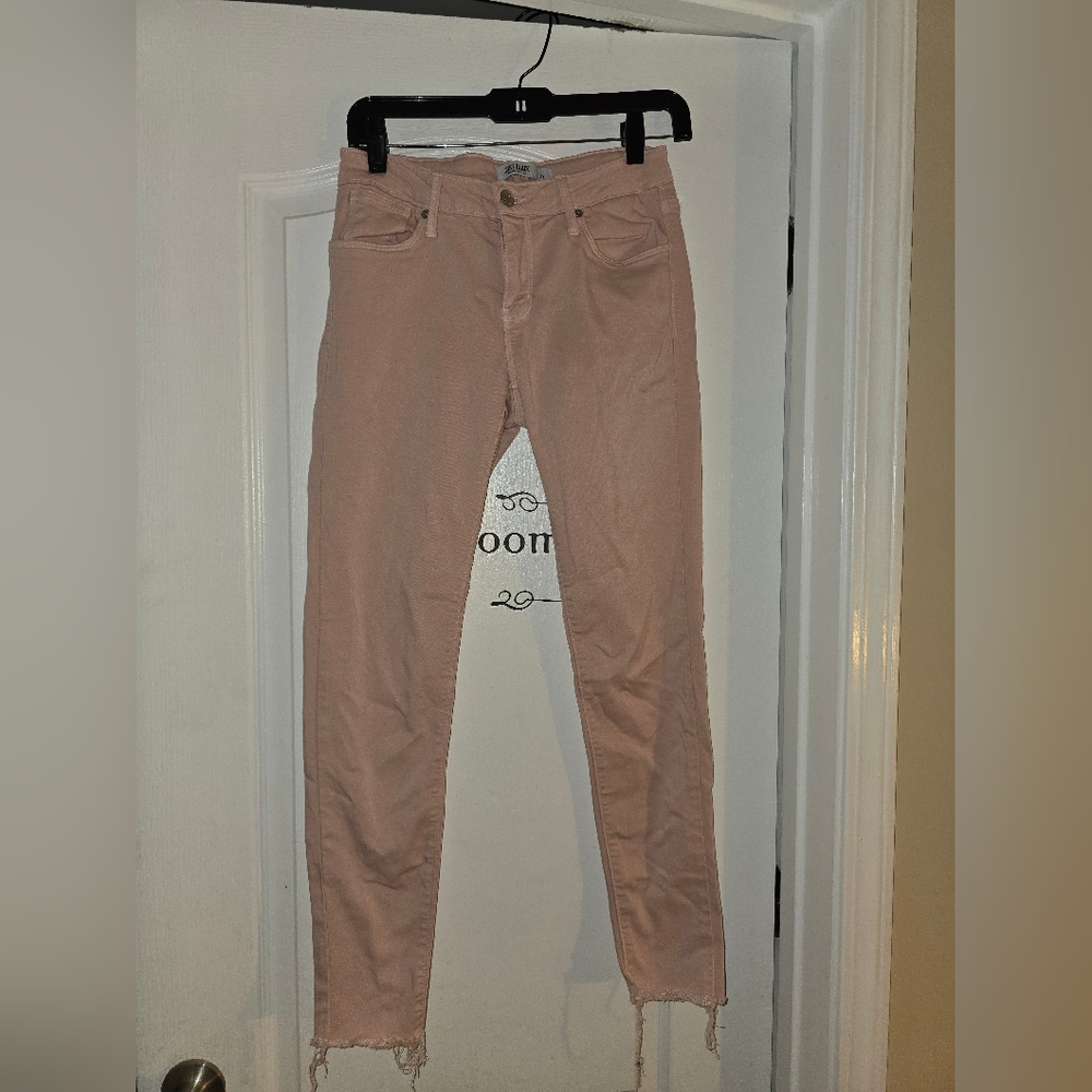 Just Black Womens 'Light Pink Skinny Jeans